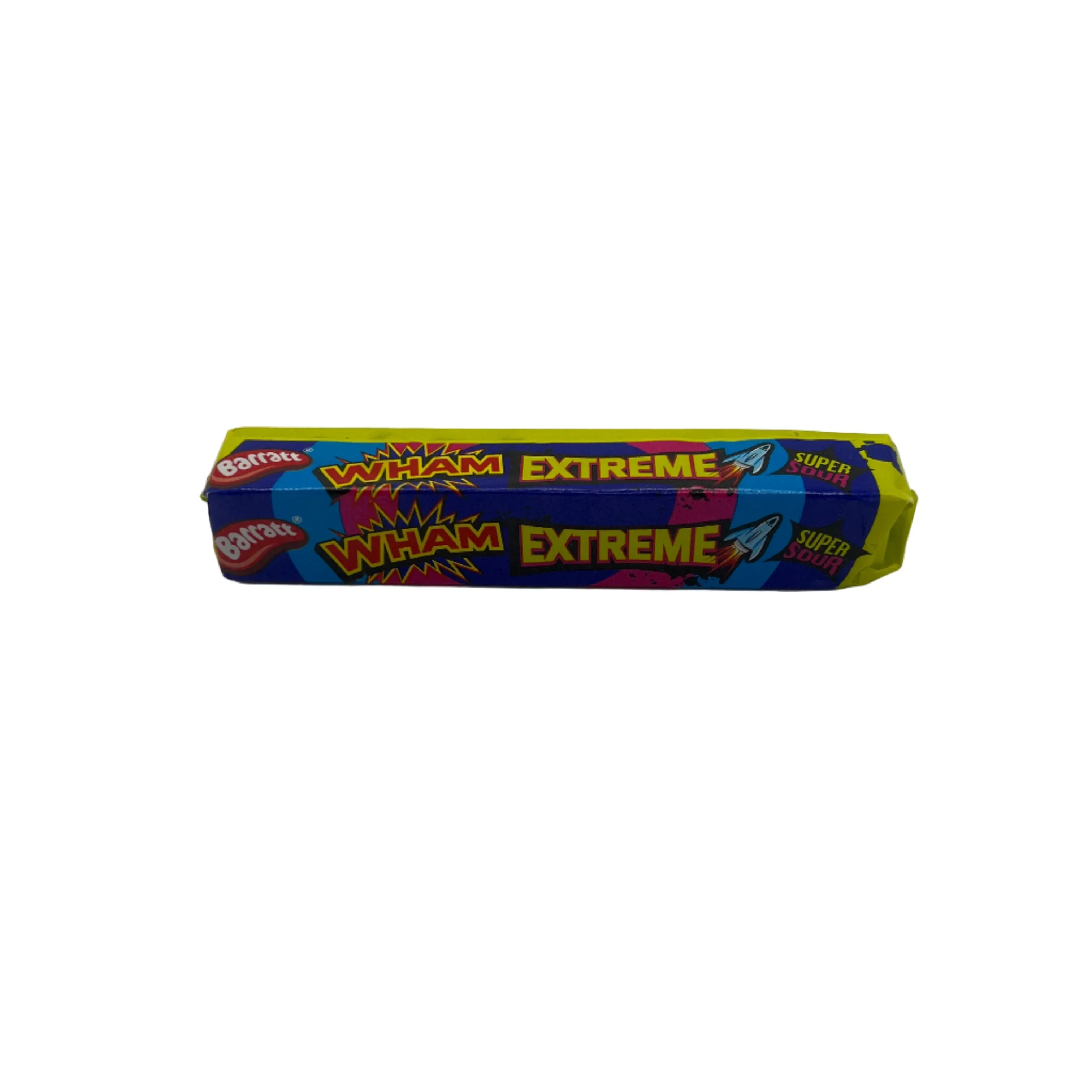 CLEARANCE: Barratt Wham Xtreme Stick Pack 36g Sour Candy Chew Sweets Halal, Vegetarian - Image 2
