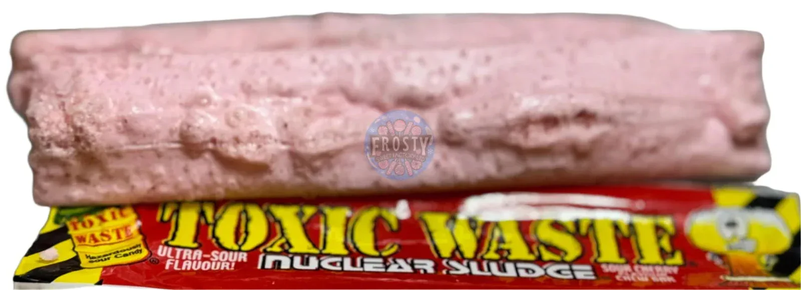 Freeze Dried Chew Bar Toxic Sludge Logs Chew Bars Blue Raspberry, Cherry, Green Apple, Sour Sweets Candy - Image 3