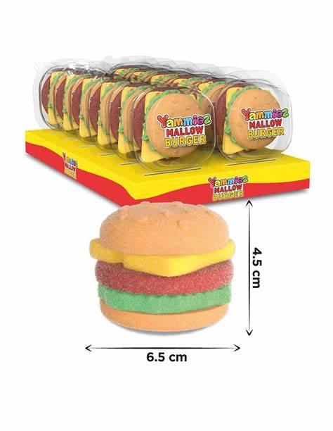 CLEARANCE: Yammiez Mallow Marshmallow Burger (50g) - Image 5